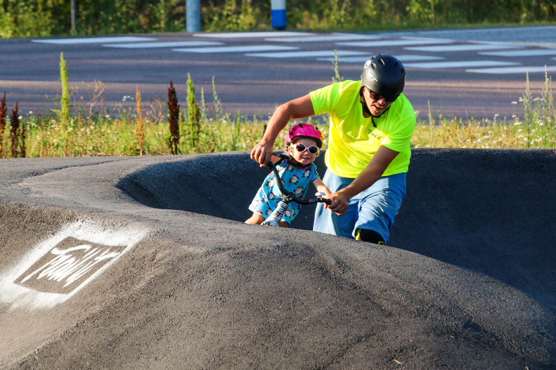 Jyväskylässä liikunnan ilo löytyy jo kolmelta aktiiviselta pumptrack-radalta